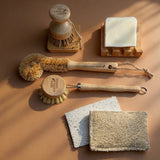 8‑Piece Bamboo Sink Kit — Complete Zero‑Waste Dishwashing Set