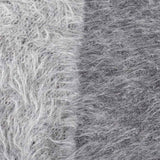 SURI Alpaca Throw — Dark Gray + Light Gray | Handwoven in the Andes