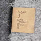 SURI Alpaca Throw — Dark Gray + Light Gray | Handwoven in the Andes
