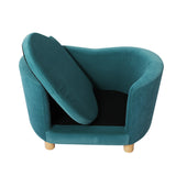 PaWz Pet Sofa Bed Dog Warm Soft Lounge Blue