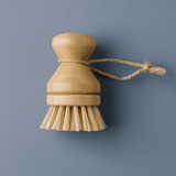 Modular Palm Pot Scrub Brush — Bamboo & Plant‑Fiber Cleaning Tool